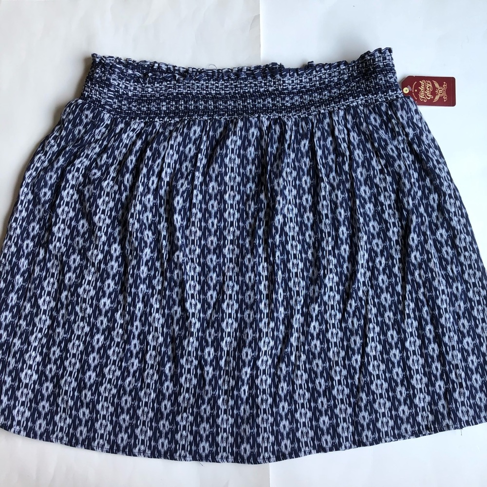NWT Faded Glory Woven Short Skirt Size XL